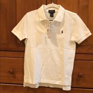 Ralph Lauren White Polo